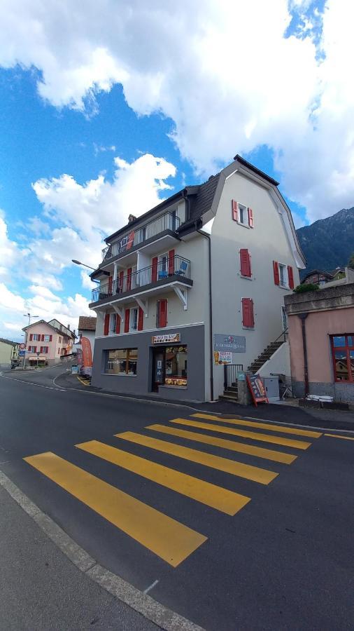 Aloha Chambres Port-Valais Екстериор снимка