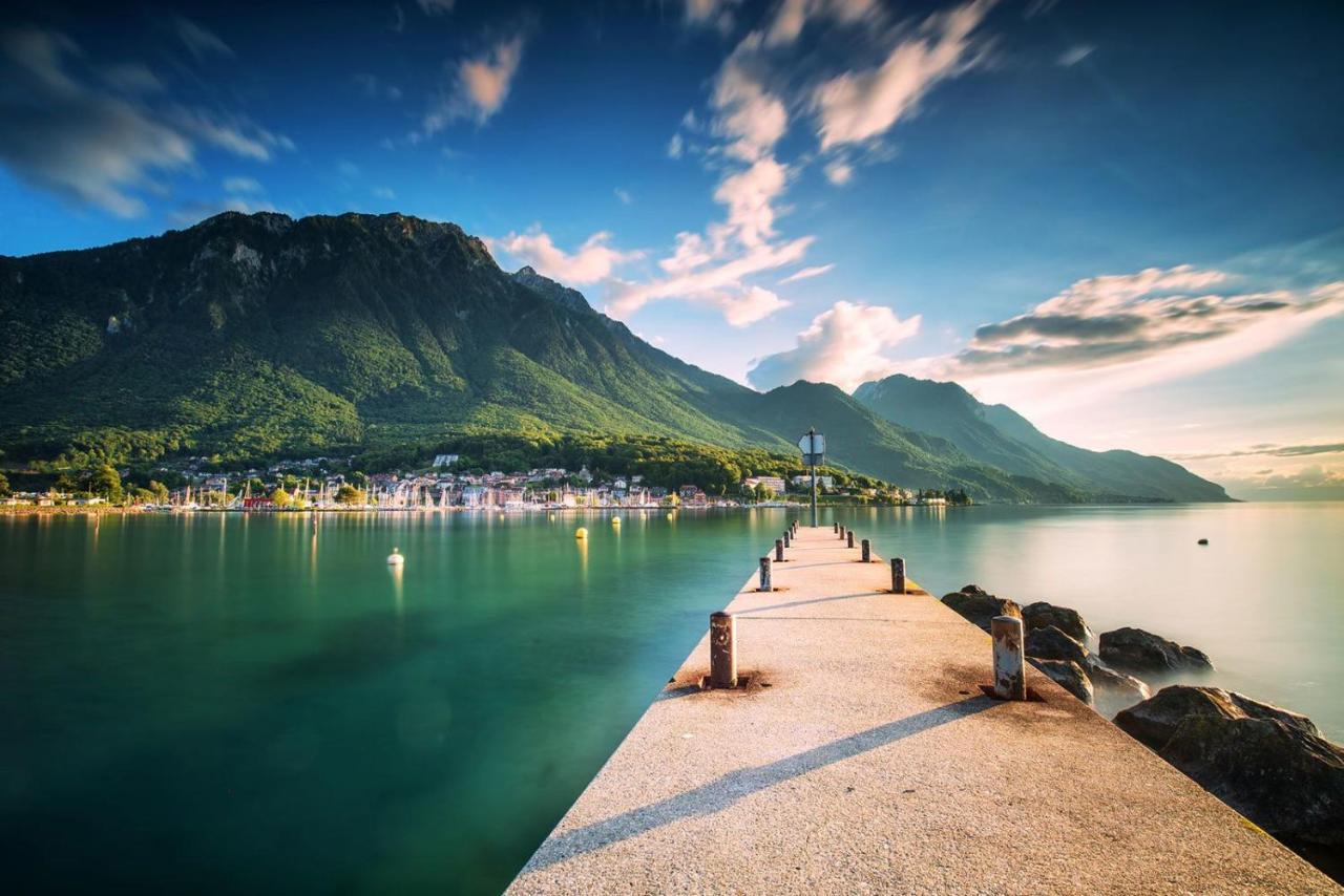 Aloha Chambres Port-Valais Екстериор снимка