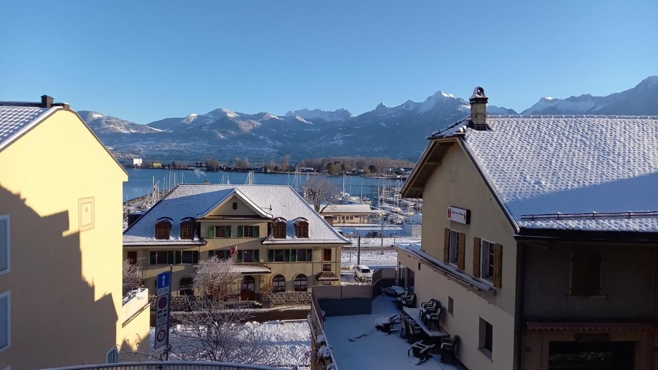Aloha Chambres Port-Valais Екстериор снимка