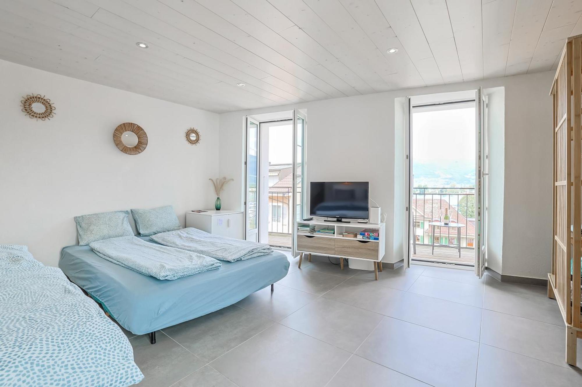 Aloha Chambres Port-Valais Екстериор снимка