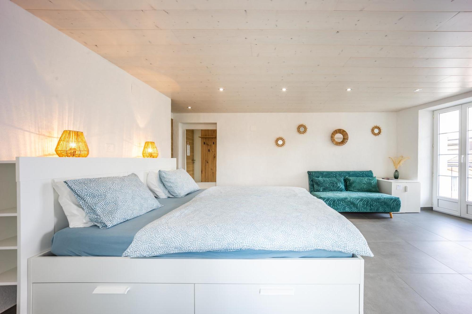 Aloha Chambres Port-Valais Екстериор снимка